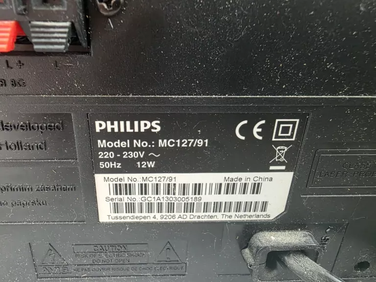 WIEŻA STEREO PHILIPS MC127/91