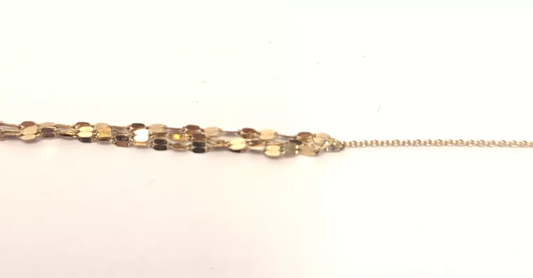 ZŁOTA UŻYWANA BRANSOLETKA 0,75G 333/8K R.18