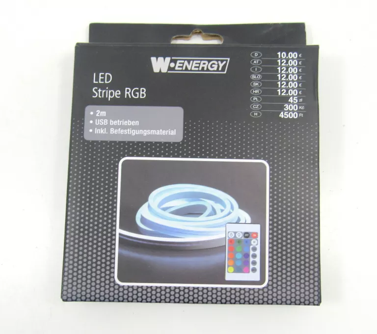LED ŚWIATŁA 2 M W.ENERGY STRIPE RGB
