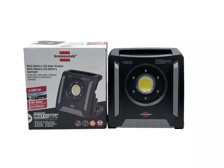 LAMPA ROBOCZA NAŚWIETLACZ REFLEKTOR LED BRENNENSTUHL MULTI 4000 MA - OPIS!