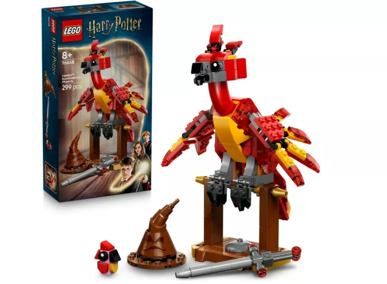 LEGO HARRY POTTER 76448 FAWKES: FENIKS DUMBLEDORE'A