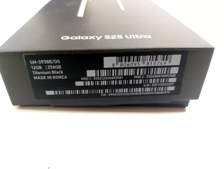 IDEALNY TELEFON SAMSUNG GALAXY S25 ULTRA NA CZĘŚCI
