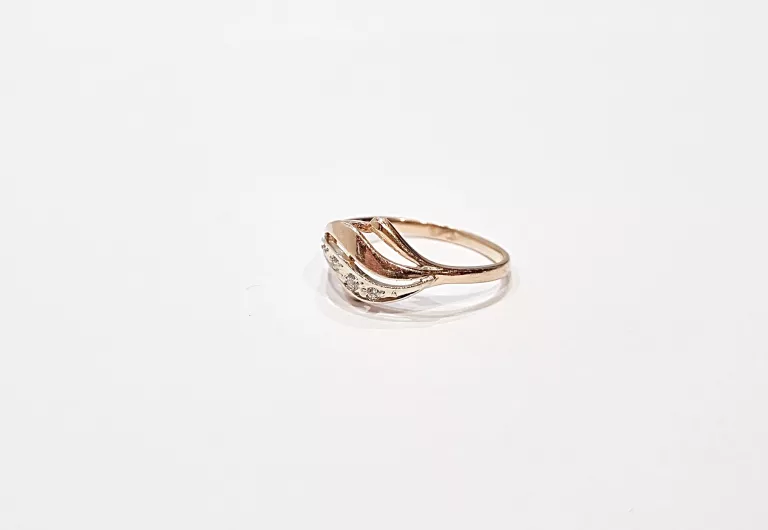 ZŁOTY PIERŚCIONEK PRÓBA 585 WAGA 1,68 R:14