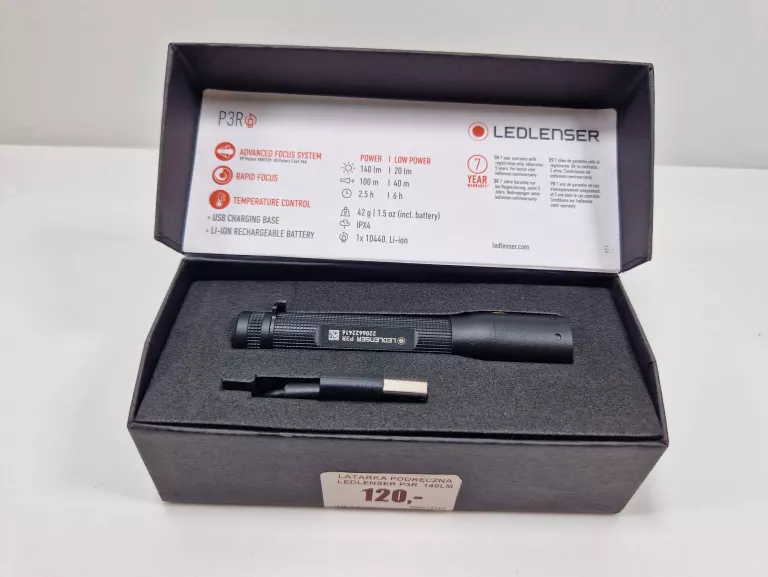 ledlenser-p3r-latarka-podreczna-140lm-akumulator-dabrowskiego-80-poznan-ska
