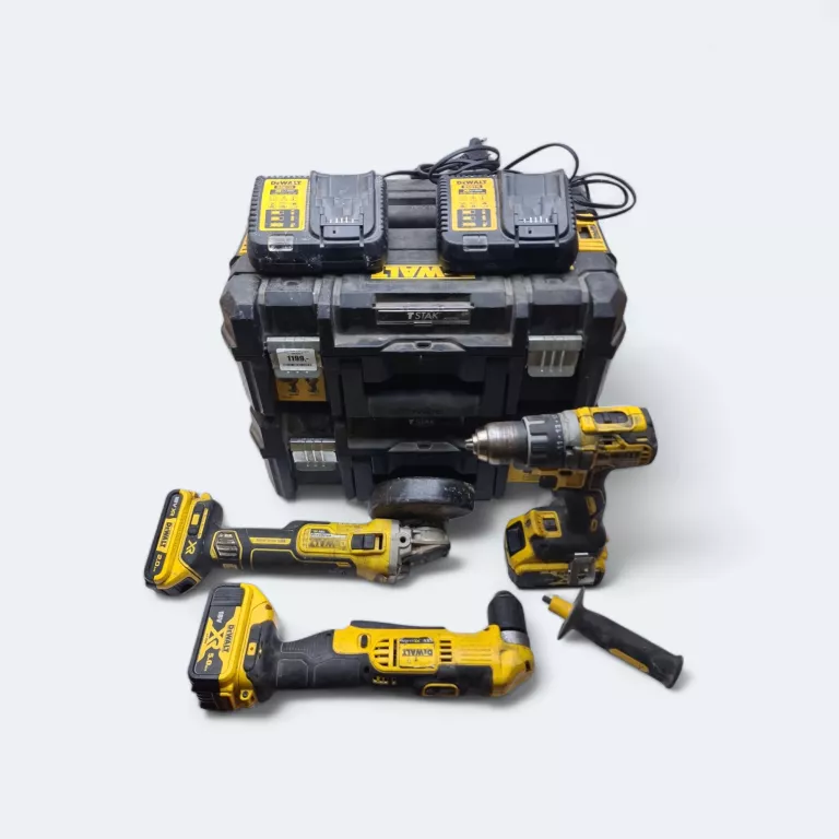 ZESTAW NARZĘDZI DEWALT WKRĘTARKA SZLIFIERKA WIELOFUNKCYJNA