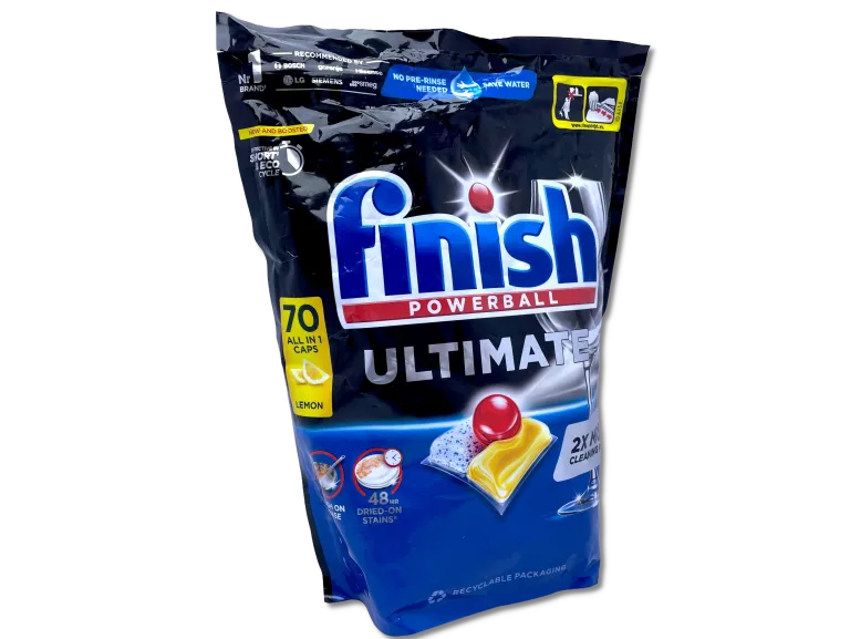 KAPSUŁKI FINISH POWERBALL ULTIMATE LEMON 70SZT.