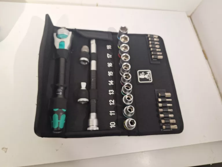 ZESTAW WYMIENNYCH KLUCZY NASADOWYCH WERA