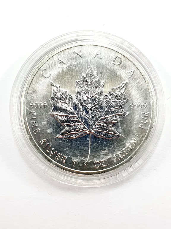 SREBRNA MONETA KANADA 1OZ 999 ELŻBIETA II, 5 DOLARÓW 2013