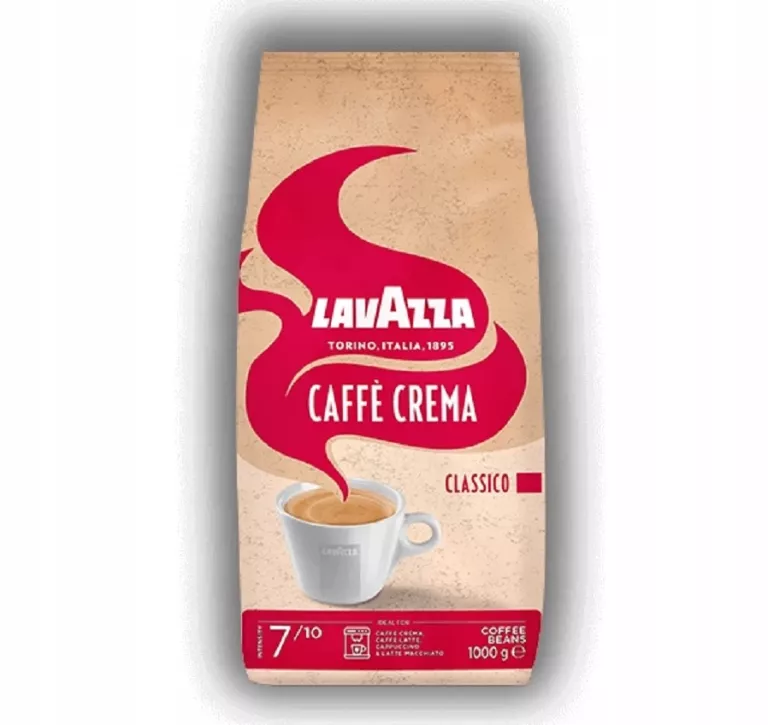 KAWA ZIARNISTA MIESZANA LAVAZZA CAFFE CREMA CLASSICO 1000 G