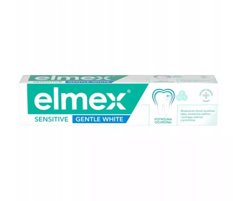PASTA DO ZĘBÓW ELMEX WYBIELAJĄCA SENSITIVE GENTLE WHITE 75ML