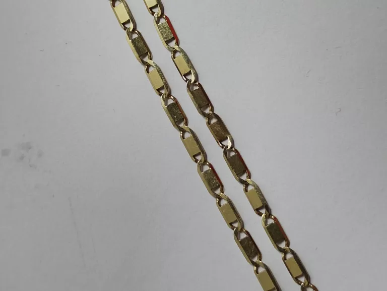 PIĘKNY ZŁOTY ŁAŃCUSZEK 3,5G 585 46CM
