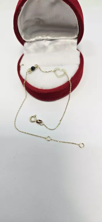 DELIKATNA ZŁOTA BRANSOLETKA 585 14K