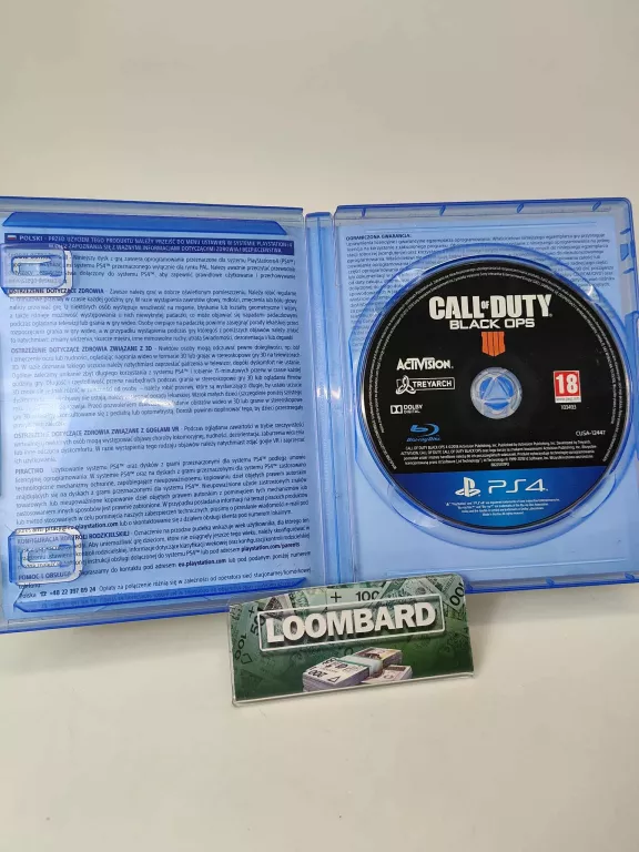 GRA NA PS4 CALL OF DUTY: BLACK OPS  4