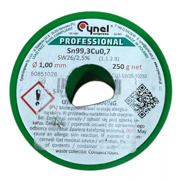 CYNA SN99,3CU0,7-SW26 1.00 250GCYNEL