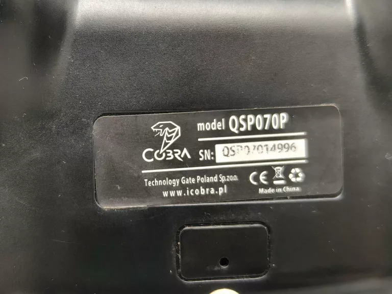 PAD PC/PS3 COBRA QSP070P PAD BEZPRZEWODOWY LJDXE CZARNY