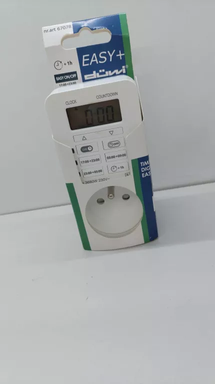 ROGRAMATOR CZASOWY EASY + Z WYŚWIETLACZEM