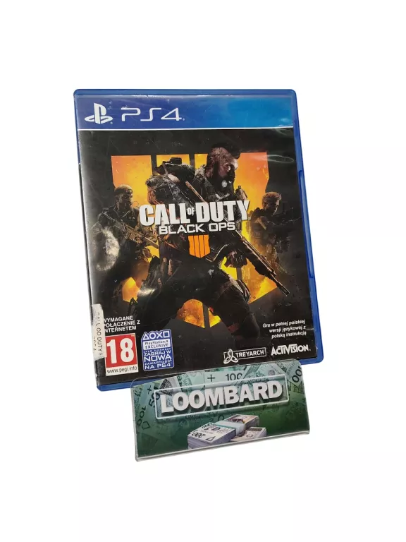 GRA NA PS4 CALL OF DUTY: BLACK OPS  4