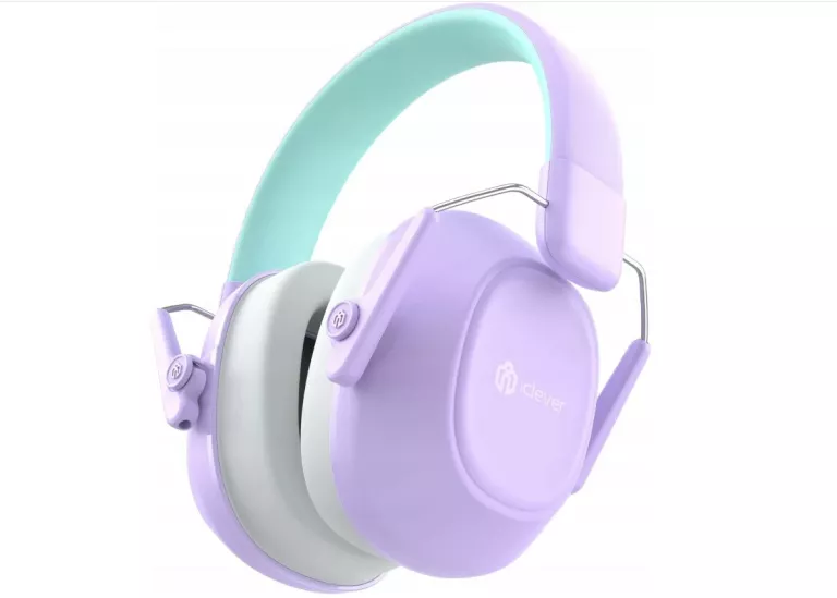 NAUSZNIKI OCHRONNE DLA DZIECI REDUKCJA SZUMÓW AUTYZM ICLEVER IC-EM01