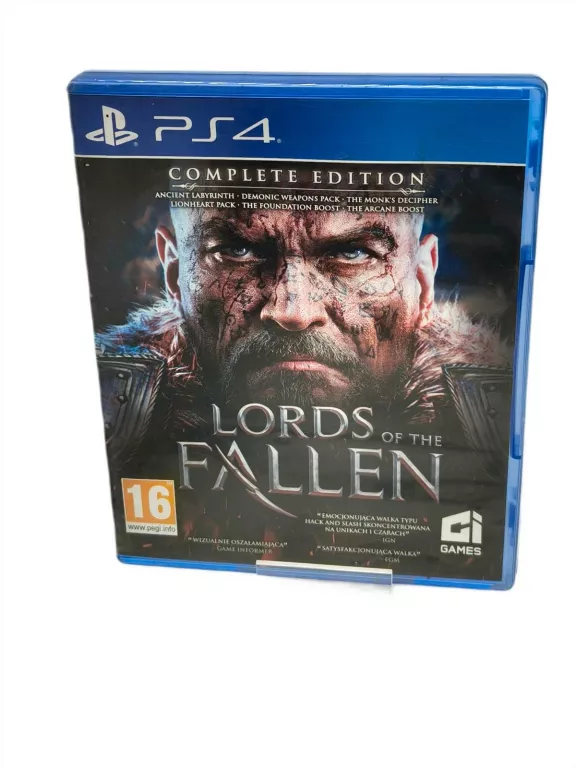 GRA NA PS4 LORDS OF THE FALLEN