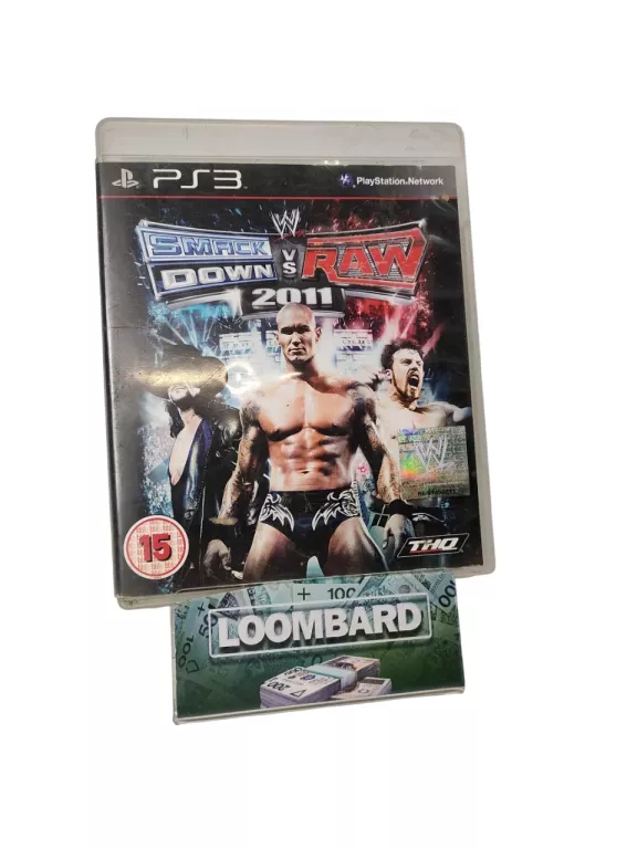 GRA NA PS3 SMACK DOWN VS RAW 2011