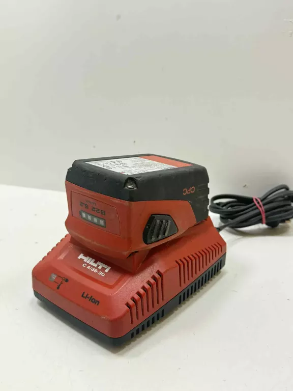 ŁADOWARKA HILTI C4/36-90 + BATERIA HILTI B 22/5,2