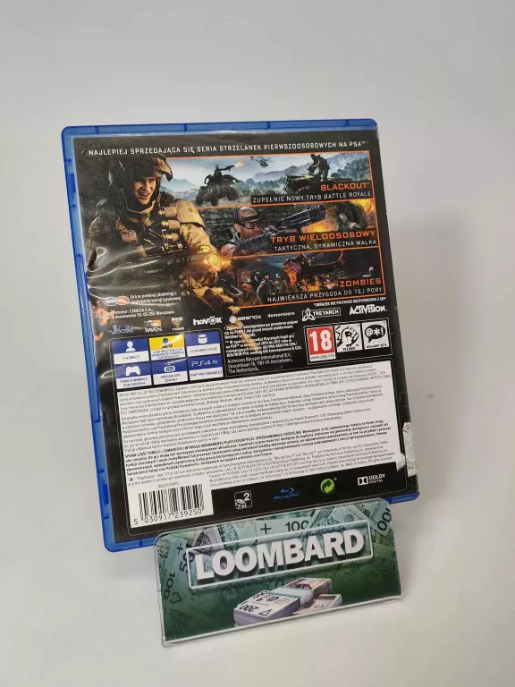 GRA NA PS4 CALL OF DUTY: BLACK OPS  4