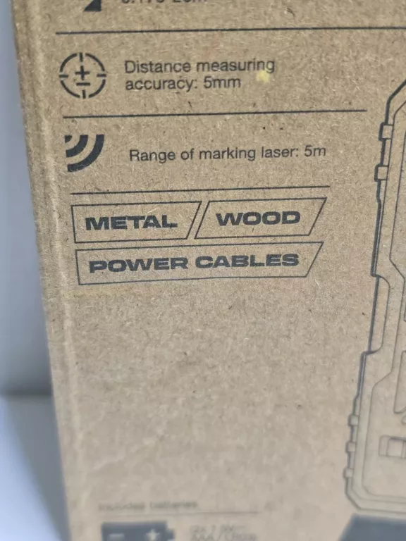 DETEKTOR WIELOFUNKCYJNY Z DALMIERZEM LASEROWYM PARKSIDE PMME 5 A1