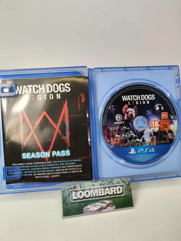GRA NA PS4 WATCH DOGS LEGION