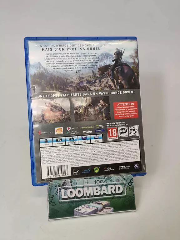 GRA NA PS4 WIEDŹMIN 3 DZIKI GON PL