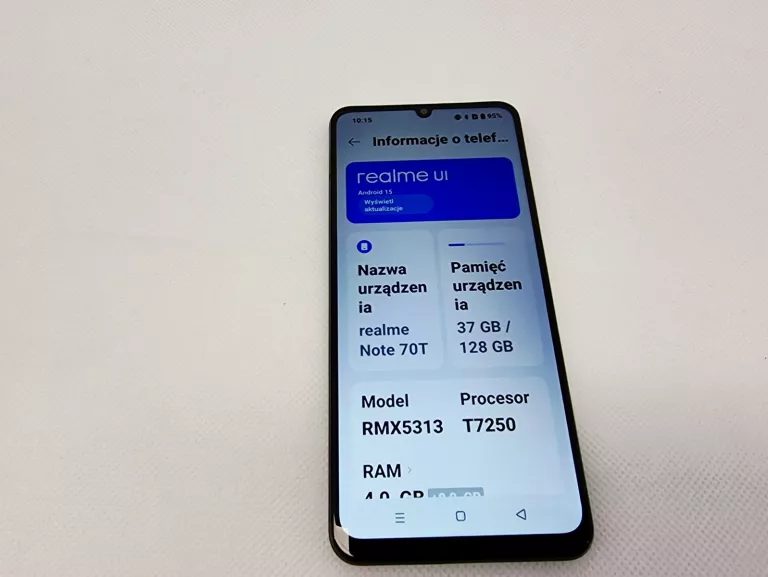 REALME NOTE 70T 4/128GB CZARNY