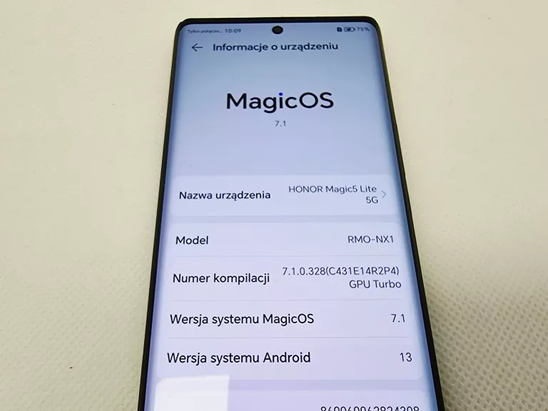 HONOR MAGIC5 LITE 5G 256GB DUAL SIM