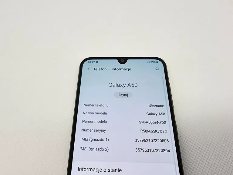 SAMSUNG GALAXY A50 4/128GB DUAL SIM