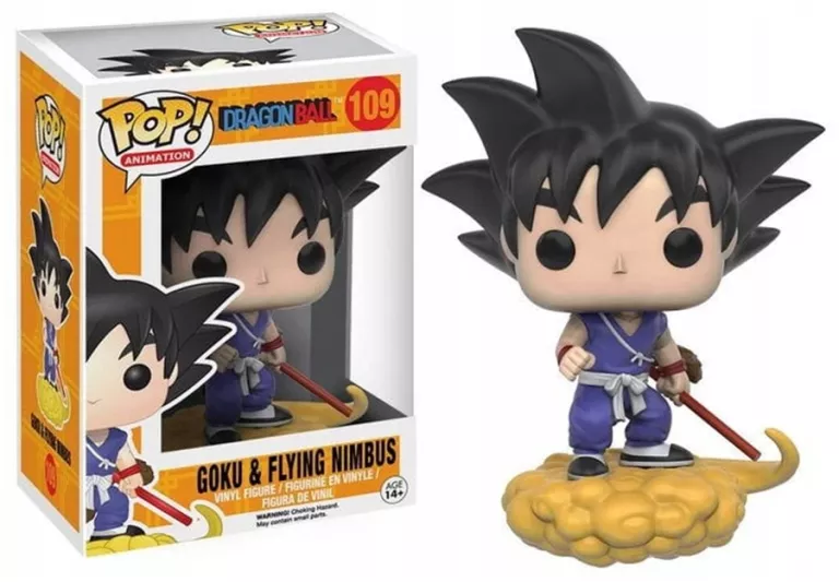 FIGURKI POP! ANIMATION: DRAGON BALL Z - GOKU I NIMBUS 849803074272