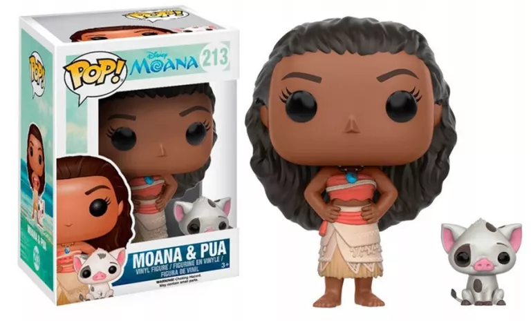 FIGURKA FUNKO POP! VAIANA I ŚWINKA PUA| VAIANA (MOANA)  849803099268
