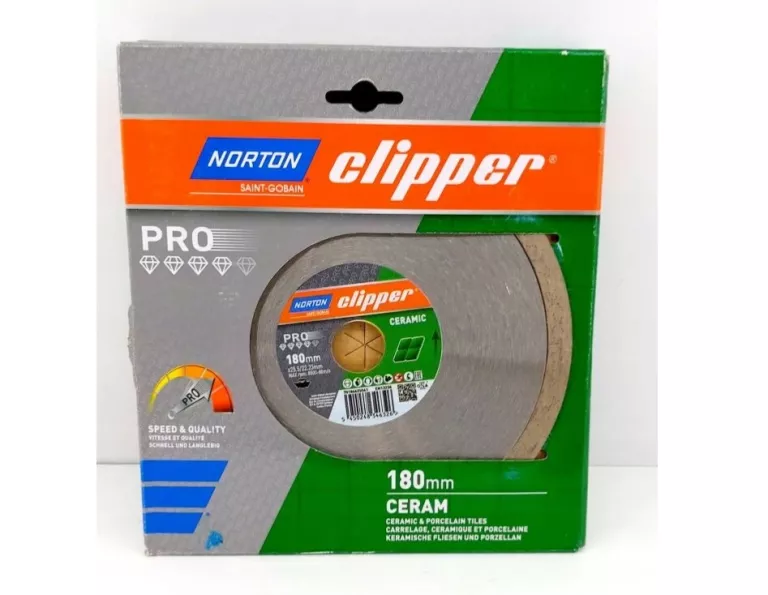 TARCZA DO CIĘCIA NORTON CLIPPER 180X25MM