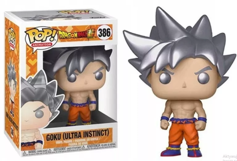 GOKU ULTRA INSTINCT DRAGON BALL FIGURKA FUNKO POP 386 889698316330