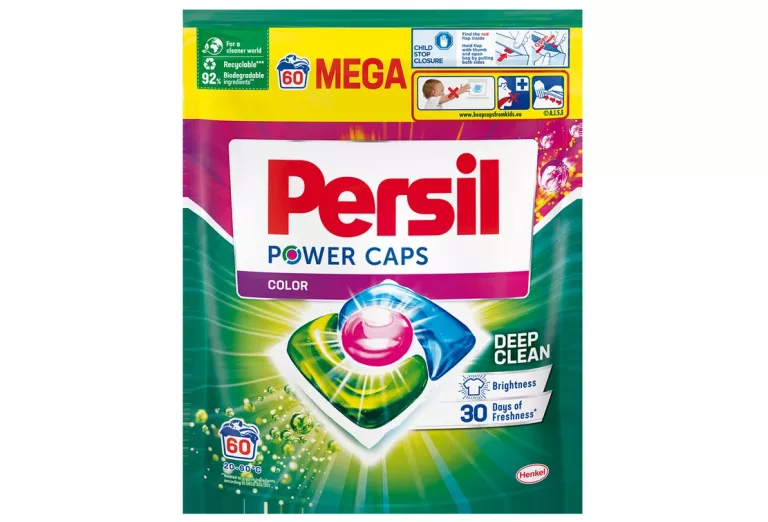 PERSIL POWER CAPS KAPSUŁKI DO PRANIA KOLOR 60 SZT