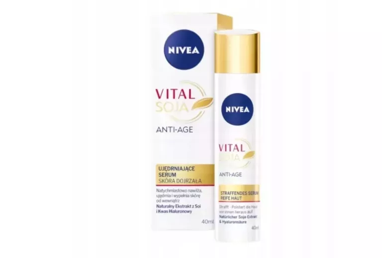 NIVEA VITAL SOJA ANTI-AGE UJĘDRNIAJĄCE SERUM DO TWARZY
