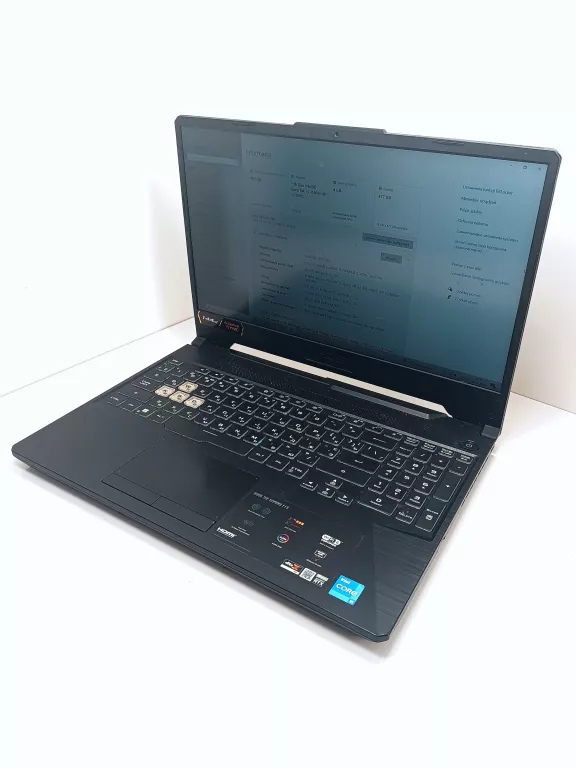 LAPTOP ASUS TUF GAMING 16/512 RTX3050TI INTEL I7-11400H 11GEN.