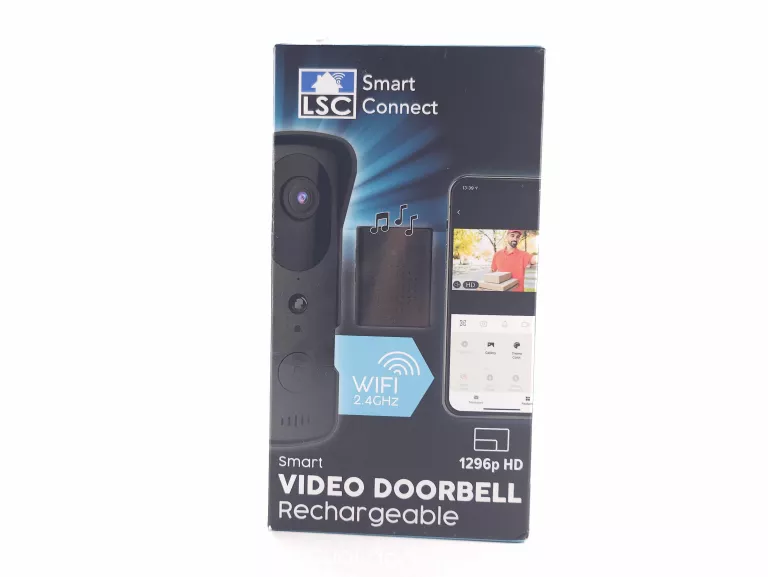 WIDEOWIZJER DOMOFON LSC SMART CONNECT VIDEO DOORBELL 1080P