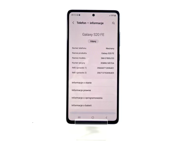 TELEFON SAMSUNG GALAXY S20 FE 5G 6/128GB