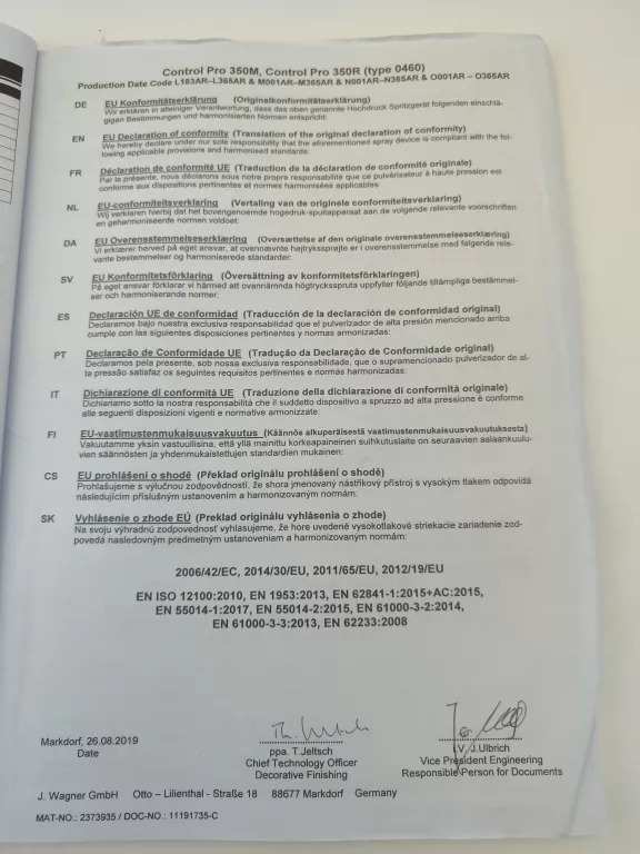 AGREGAT MALARSKI WAGNER CONTROL PRO 350M Z PISTOLETEM STAN BARDZO DOBRY