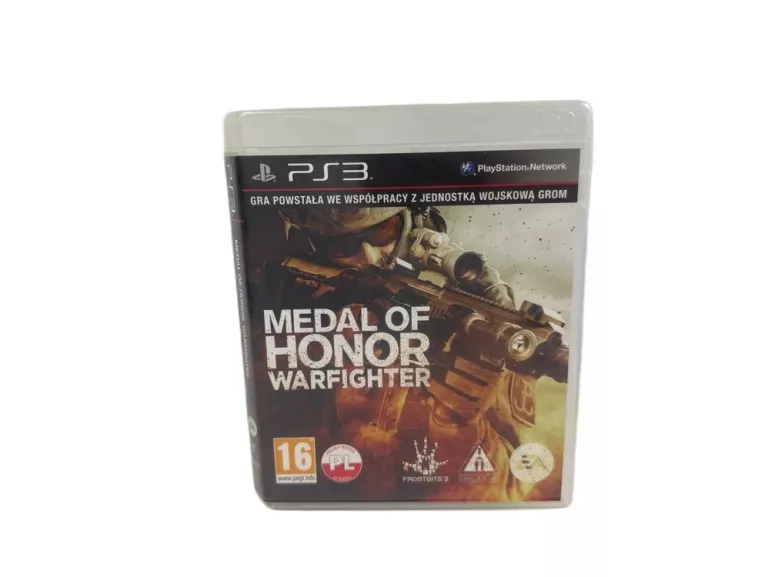 GRA MEDAL OF HONOR WARFIGHTER PLAYSTATION 3 (PS3) PUDEŁKOWA