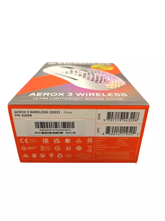 MYSZKA STEELSERIES AEROX 3 SNOW