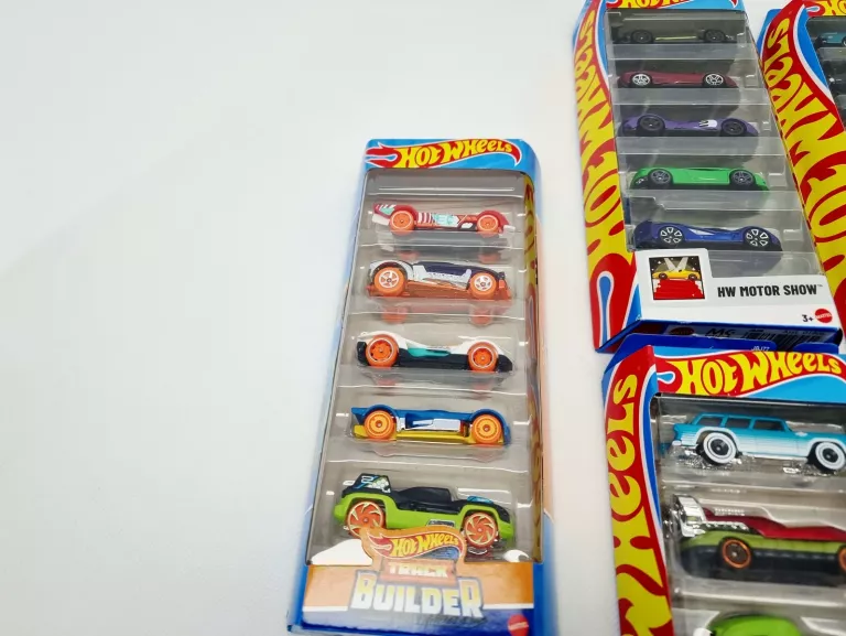 HOT WHEELS - 5-PAK - ZESTAW 5 POJAZDÓW