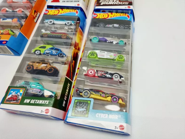HOT WHEELS - 5-PAK - ZESTAW 5 POJAZDÓW