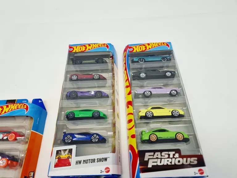 HOT WHEELS - 5-PAK - ZESTAW 5 POJAZDÓW