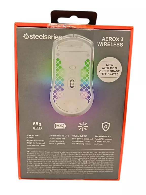 MYSZKA STEELSERIES AEROX 3 SNOW