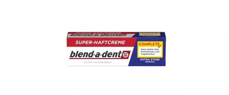 BLEND-A-DENT COMPLETE EXTRA STRONG ORIGINAL KREM MOCUJĄCY DO PROTEZ 47 G