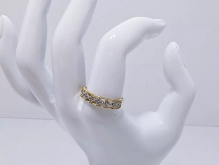 PIERŚCIONEK Z KONICZYNĄ 585 1,53G R22